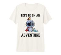 RPG Gamer Let's Go On An Adventure Knight Jugador Juego Camiseta Premium