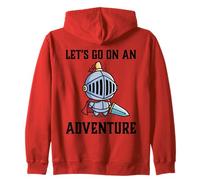 RPG Gamer Let's Go On An Adventure Knight Jugador Juego Sudadera con Capucha