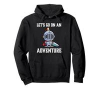 RPG Gamer Let's Go On An Adventure Knight Jugador Juego Sudadera con Capucha
