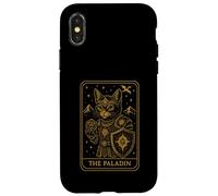 RPG Gamer Paladin D20 Dados Nerdy Geek Cat Hombres Mujeres Niños Carcasa para iPhone X/XS