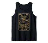 RPG Gamer The Bard D20 Dice Nerdy Geek Cat Hombres Mujeres Niños Camiseta sin Mangas