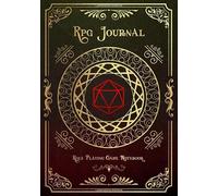 RPG Journal Mixed Paper: Ruled, Graph, Hexagon and Dot Grid | Role Playing Game Companion Wizard Book (Dungeon RPG Game Series)