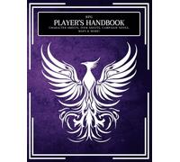 RPG Player's Handbook: Character Sheets, Campaign/Session Notes, Maps & More!