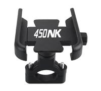 RPGBROSHOP Soporte para Espejo retrovisor y Soporte para Mani para 450NK 450-NK 450nk NK 450 CLC 2023-2025 Soporte para Teléfono Móvil Y GPS para Manillar(H 450NK Black)