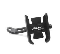 RPGBROSHOP Soporte para Espejo retrovisor y Soporte para Mani para TMAX 500 TMax530 SX DX Tech MAX TMAX560 Motocicleta de expansión del Manillar Soporte para teléfono móvil GPS(Mirror Black-530)