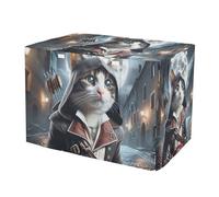 RPLIFE Cool Cat Dog - Fundas para jaulas resistentes al agua, S-XL, resistentes al viento, para dueños de mascotas, tamaño grande