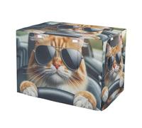 RPLIFE Cool Driver - Fundas para jaulas para perros y gatos, S-XL, resistentes al viento, con ventanas de malla, reduce los ladridos, talla XL