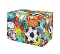 RPLIFE Cool Sports - Fundas lavables para jaulas de perro con lados enrollables, reduce los ladridos, tamaño S a XL, tamaño pequeño