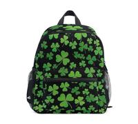 RPLIFE Green Clover - Mochila escolar para niños y niñas