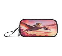 RPLIFE Half Duck Half Dragon Flies Estuche y estuche grande para niños