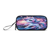 RPLIFE Lindo Anime Unicornio Galaxy Espacio Lápiz Bolsas, Zip Up Lápiz Caso, Lápiz Bolsa Kindergarten