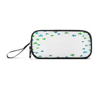 RPLIFE Lucky Clover Scatter - Estuche para lápices verde, enorme estuche para lápices, bonito estuche para mujer