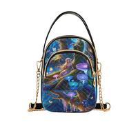 RPLIFE Magical Forest - Bolso de hombro acolchado con cadena y correa de cadena