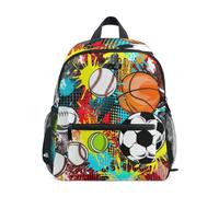 RPLIFE Mochila para niños y niñas, mochila escolar para niños, Cool Sport, Medium, Mochilas con estampado de fútbol
