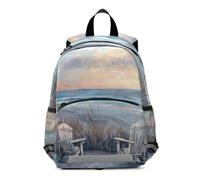 RPLIFE Mochila preescolar, sillas de playa para niños | Mochilas ligeras y transpirables para niños con correa, para niños de 3 a 6 años