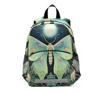 RPLIFE Moon Celestial Butterfly Bloom - Mochila para niños y niñas, mini mochila de viaje para libros de 3 a 6 años, mediana