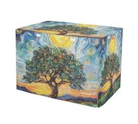 RPLIFE Starry Night Beautiful Tree Blue - Fundas transpirables para jaulas de perro, S-XL, lavable, tamaño grande