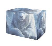 RPLIFE White Tiger Cool - Cubiertas de malla para jaulas de perros, cubierta de jaula para entrenamiento de cachorros, XL