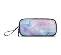 RPLIFE Wildflowers under Blue Sky - Estuche largo para lápices, estuche de tela, Hermoso pastel abstracto, one size, Estilo artístico
