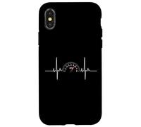 RPM Tacómetro Heartbeat - Car Guy Racer Auto Mechanic Racer Carcasa para iPhone X/XS
