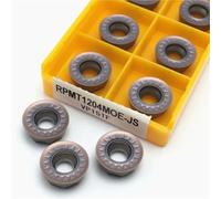 RPMT10T3MOE JS VP15TF RPMT1204MOE JS VP15TF inserto de carburo interno CNC herramienta de torneado de metal inserto de fresado Herramienta de Torno(RPMT1204MOE VP15TF)