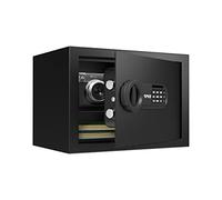 RPNB Caja fuerte de lujo y cerradura, Caja fuerte, Caja fuerte de teclado digital, Buena conservación para el hogar, hotel y oficina, comercio, joyas, pistolas, especies. 14 l