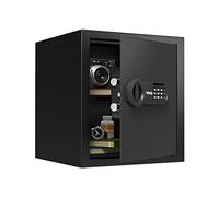 RPNB Caja fuerte de lujo y cerradura, Caja fuerte, Caja fuerte de teclado digital, Buena conservación para el hogar, hotel y oficina, comercio, joyas, pistolas, especies. 34 l