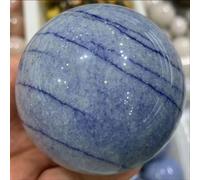 RPOVAXVK Stone Blue Dongling Ball Crystal Quartz Gem Home Office Decoration Gift(200-300g) Gemstone Stone