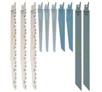 RPR10MXB Saxton 10 hojas de sierra de sable para sable de madera Combo Metal & Demolition para Bosch, Dewalt Makita
