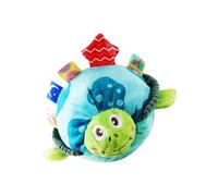 Rproonay Plush Squeaky Dog Toys, Tough Squeaky Teeth Toys, Puppy Chew Toy, Interactive Dog Chew Toy, Turtle Ball Dog Toy, Durable Plush Squeaky Dog Toys Interactive Turtle Ball Design Ideal For Dogs