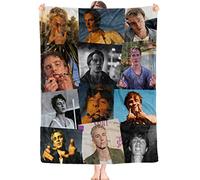 RPSRLS Drew Starkey - Manta de franela para aire acondicionado, suave, ligera, cálida, para sofá, cama, sofá, regalo de viaje, 50 x 40 pulgadas