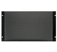 RPVM6 - Panel de estante de 19 pulgadas, malla ventilada, 6U, paneles de estante, recinto, accesorios de estante y gabinete, cantidad x 1