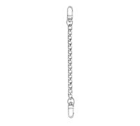 RPXHZLKTM Cadena metálica dorada para bolso, Metal Luggage Extension Chain Strap Multicolor 20x1.2cm(Silver)