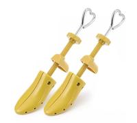 RPXHZLKTM ensanchador de Zapatos, Pack de 2 hormas Zapatos plástico Unisex, Color Amarillo, Tallas 34-47(A34 to 41)