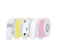 RPXHZLKTM Etiqueta de Papel térmico for D11/D101/D110 | Varios tamaños multicolores for tareas de etiquetado: papel de etiquetas térmico for impresoras D11(1 Roll White 15x50mm)
