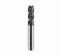 RPXHZLKTM Fresa Espiral de un Solo Canal, Fresa de Acero tungsteno aleación Integral Piezas Inoxidable EMC54(20X20X45X100L)