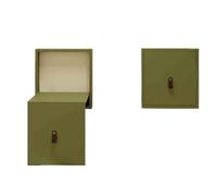 RPXHZLKTM Taburete for Cambiar Zapatos, Plegable, montado en la Pared, for Ahorrar Espacio, Multicolor(Green)