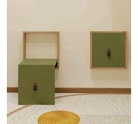 RPXHZLKTM Taburete for Cambiar Zapatos, Plegable, montado en la Pared, for Ahorrar Espacio, Multicolor(Green3)