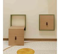 RPXHZLKTM Taburete for Cambiar Zapatos, Plegable, montado en la Pared, for Ahorrar Espacio, Multicolor(Yellow3)