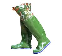 RPXHZLKTM Vadeadores de Caza Vadeador de Pesca con Camuflaje Impermeable, Ligero y Ajustado a la Forma del pie del Hombre, for vadear en la minería de Arena(6)