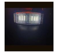 RQHTHTR Luces Traseras 2 Uds Led Ámbar Doble Quemador/lámpara De Luz De Marcador De Poste Retro Para Camión Para Scania(Blanco)
