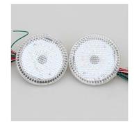 RQHTHTR Luces Traseras 2 Uds Luces LED Reflectoras De Parachoques Trasero Para Toyota Para Corolla 2008 2009 2010 Lámpara De Freno De Parada Trasera(Blanco)