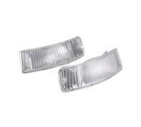 RQHTHTR Luces Traseras Para 90 80 B4 1988 1989 1990 1991 1992 1993 1994 Luces Indicadoras Parachoques Señal Giro(1 Pair White)