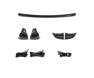 RQHTHTR Luces Traseras Para Tesla Para Model 3 2019 2020 2021 2022 2023 Luz Trasera LED A Través Maletero Luz Trasera Modificada Lámpara Trasera Señal Giro Ancho Lámpara Cruzada(American wire gauge)