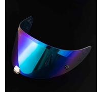 RQLCS Visera de Casco Moto para HJC Rpha11 Rpha70, Visera Antivaho Casco de Moto Resistente Al Viento Cara Completa Protección UV Accesorios,Normal-C Green Plating