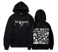RQLNBOBZ Bad Habit Ed Sheeran Tour Autumn Variations Música Unisex Estampado Sudadera con Capucha Ropa de Calle Sudadera con Capucha Harajuku Parejas Deportes