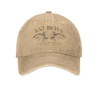 RQLNBOBZ Gorra de béisbol The Bat Boys Sun The Night, Moderna, para Hombre y Mujer, Lavada, Deportes al Aire Libre.
