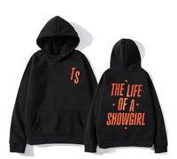 RQLNBOBZ Sudadera con Capucha Comfort Vintage The Life of A Showgirl Otoño/Invierno Álbum para Hombre y Mujer Moda S Regalo Fans Sudadera con Capucha de algodón Puro