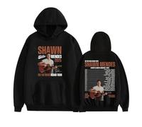 RQLNBOBZ Sudadera con Capucha de Gran tamaño para Hombre y Mujer Estilo Hip Hop Punk y Harajuku de Shawn Mendes on The Road Again Tour Otoño/Invierno