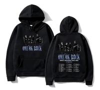 RQLNBOBZ Sudadera con Capucha One Ok Rock Band Hip Hop Band One Ok Rock Detox European Tour Otoño/Invierno Sudadera con Capucha Funk de algodón Puro para Hombre y Mujer